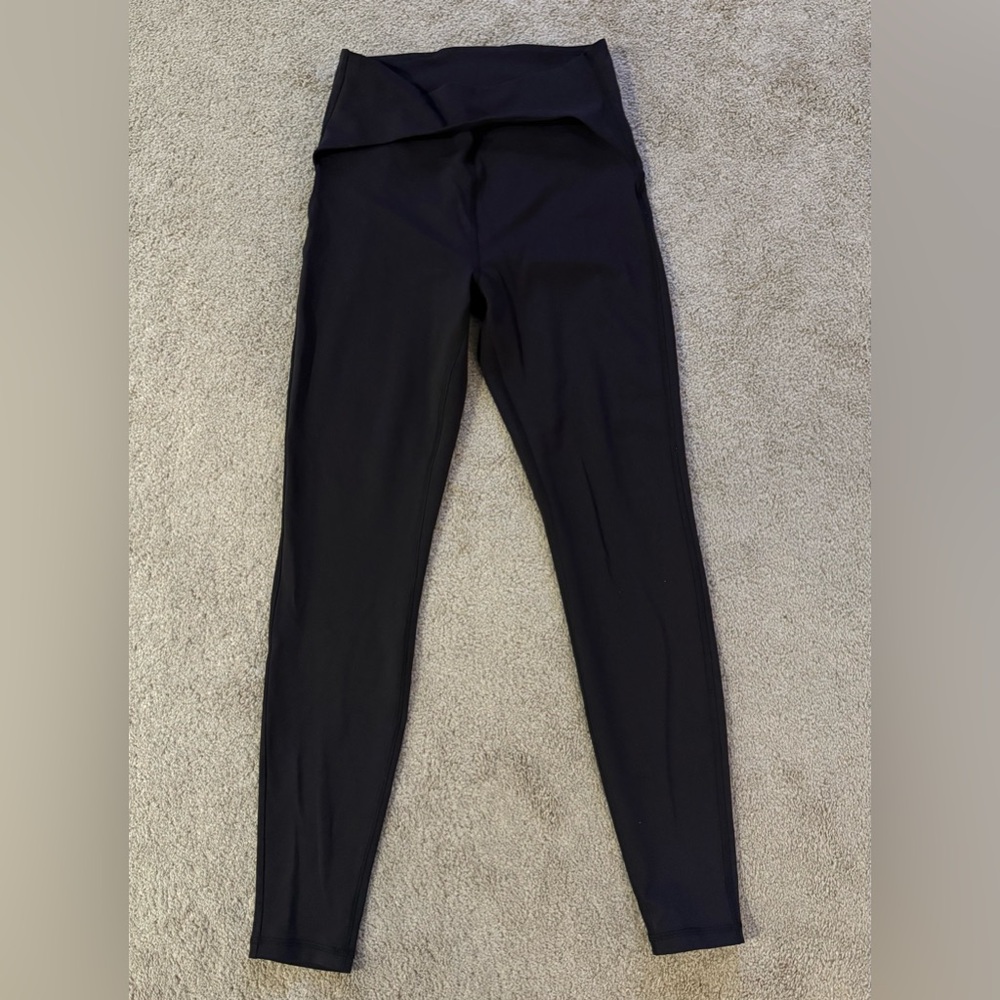 Lululemon Power Within Super High-Rise Pant Legging 28” Black Everlux Size 10 - Picture 6 of 8